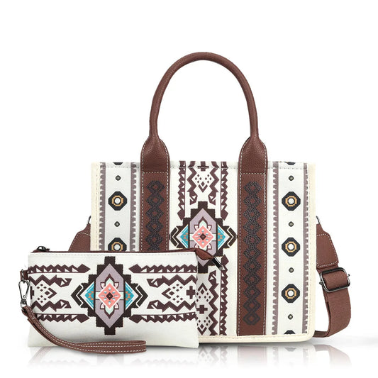Women Bohemian Patterned Tote Bag | Maya