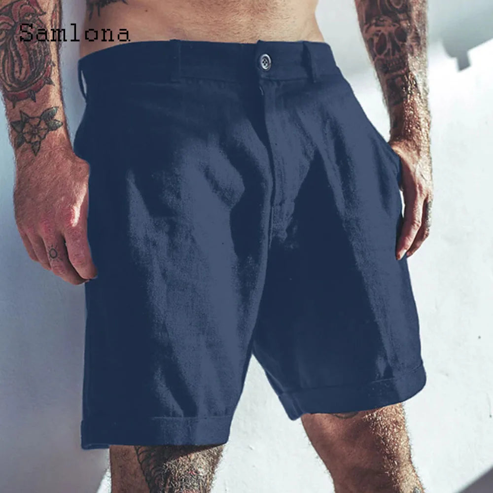 Men's Linen Shorts | Sarlona