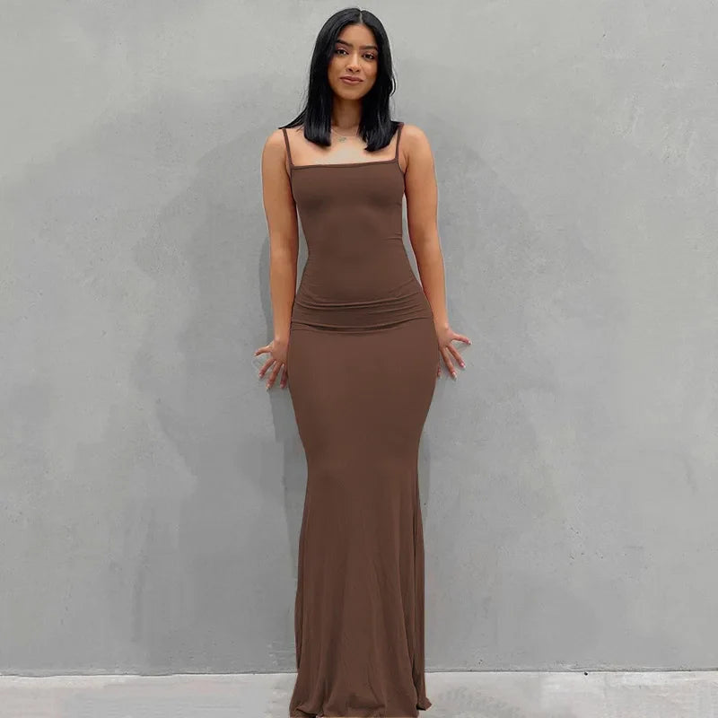 Maxi Dress Slim | Santorini