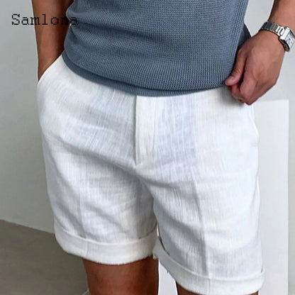 Men's Linen Shorts | Sarlona