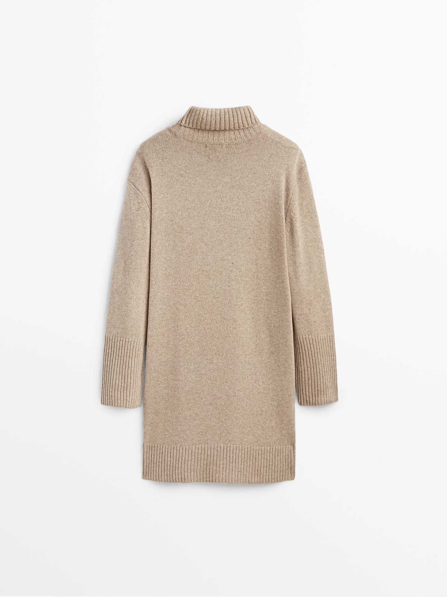 Oversized Turtleneck Sweater Dress | Fayetta