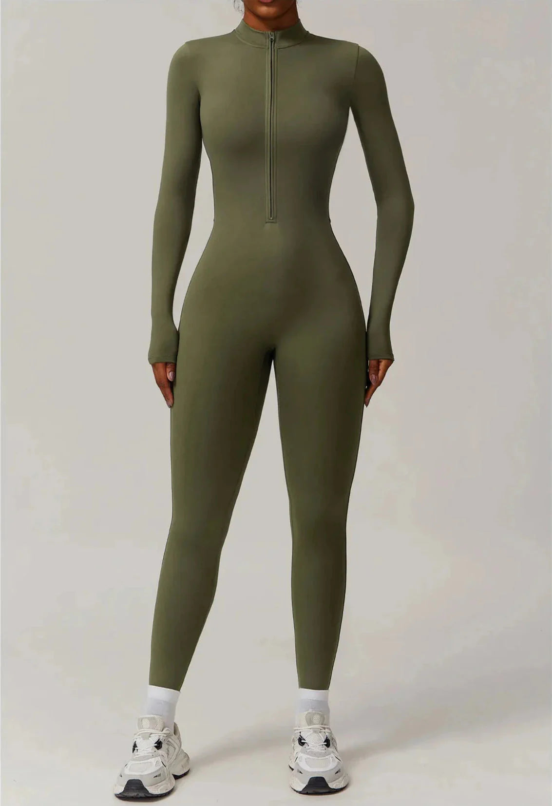 Variant image for Women Jumpsuit Black Nylon Spandex | Aurora-29