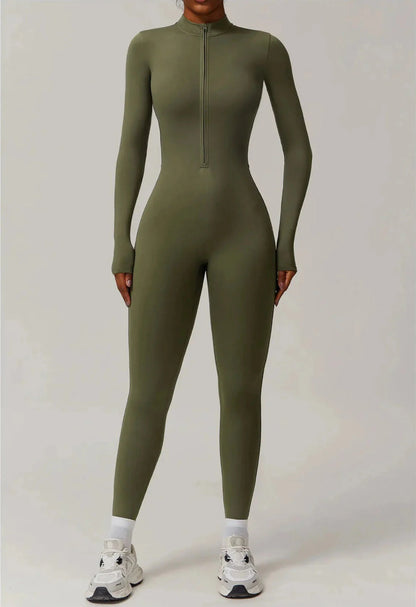Variant image for Women Jumpsuit Black Nylon Spandex | Aurora-29