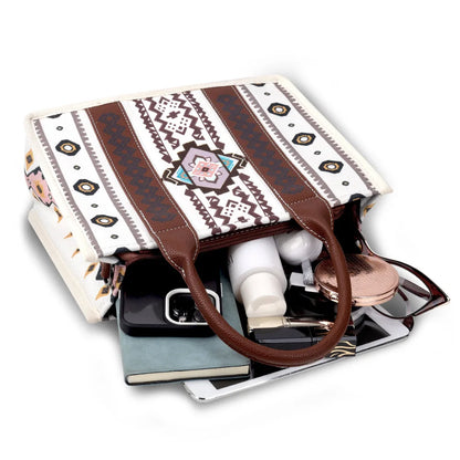 Women Bohemian Patterned Tote Bag | Maya