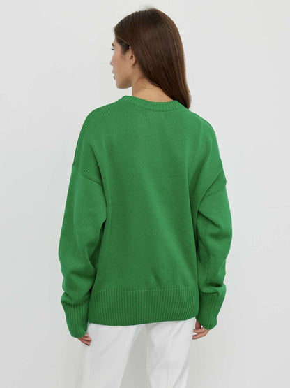 Women Minimalist Knit Sweater | Hanelle