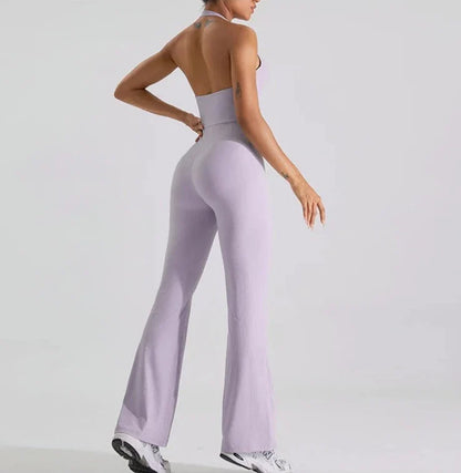 Variant image for Women Jumpsuit Black Nylon Spandex | Haven-9