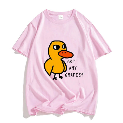 Variant image for Men Graphic Tee White Cotton | Duck Song-1