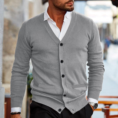 Men Classic Buttoned Cardigan | Joshua