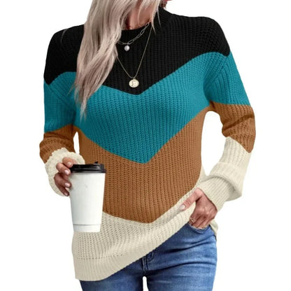 Chevron Knit Sweater | Althea
