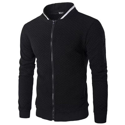 Men Quilted Bomber Jacket | Mason