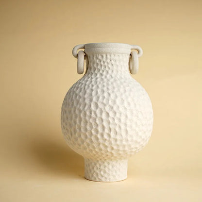 White Ceramic Vase Decorative Minimalist | Elegance 3