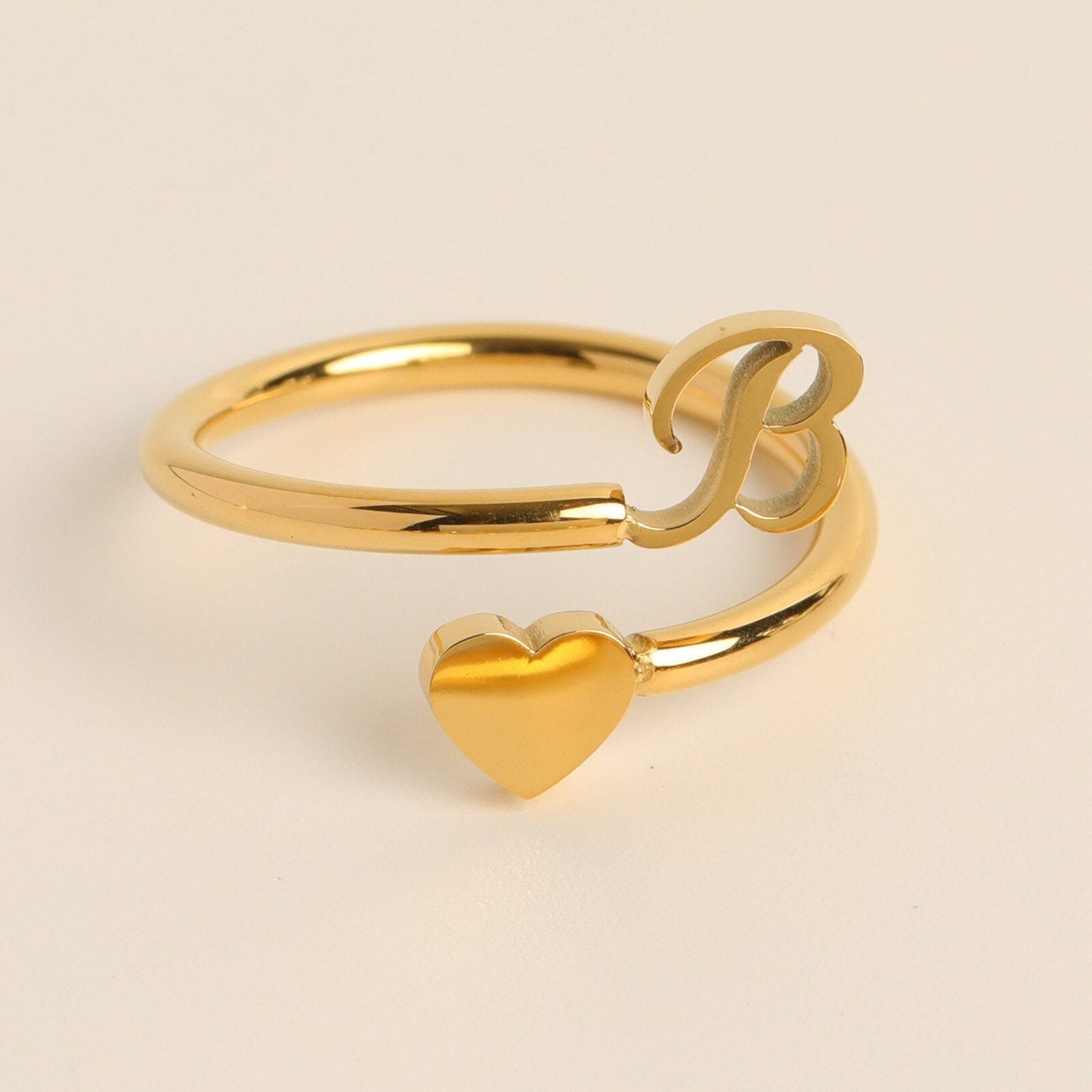 Women Heart Ring Silver | Heartfelt Charm-2