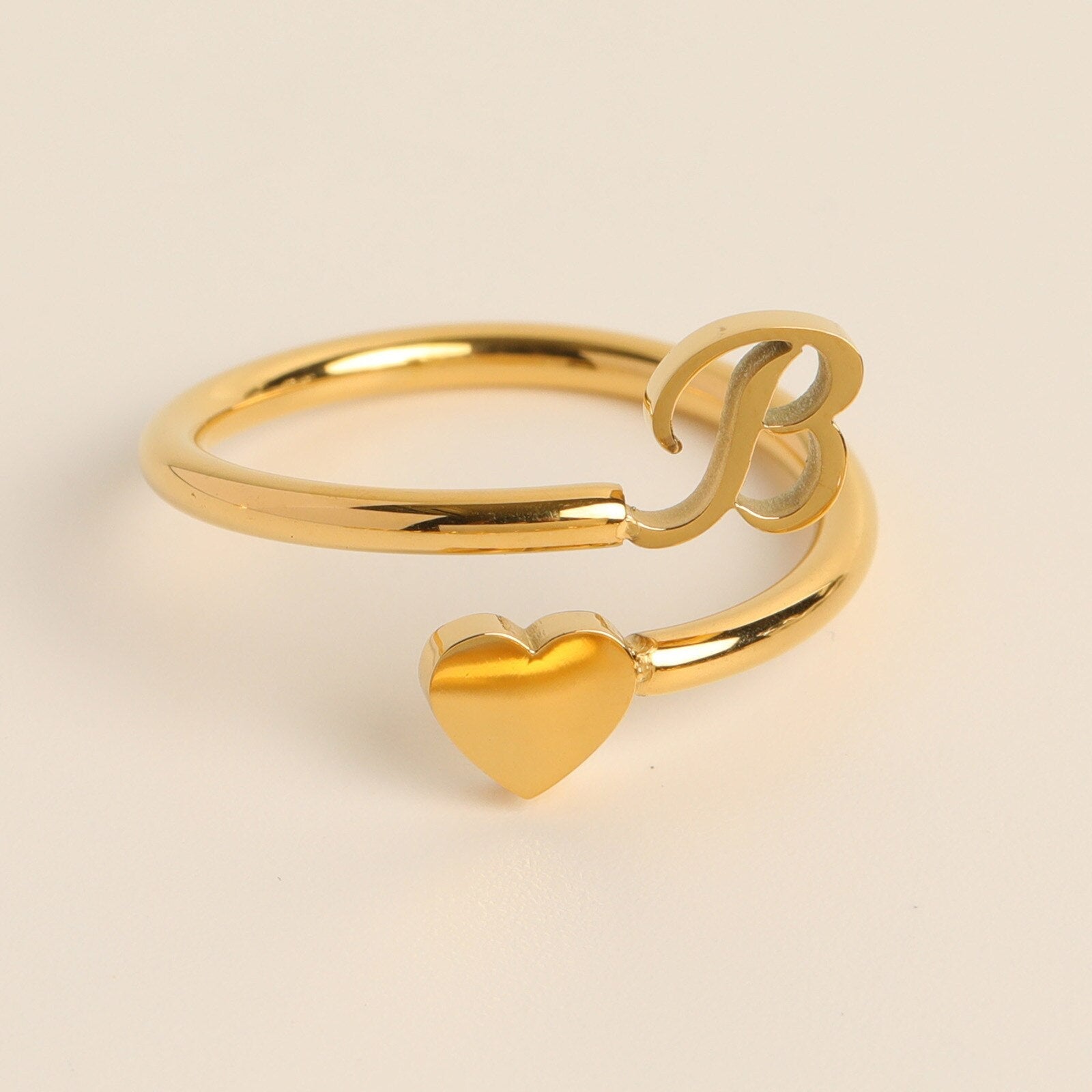 Women Heart Ring Silver | Heartfelt Charm-2