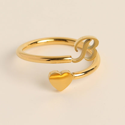Women Heart Ring Silver | Heartfelt Charm-2
