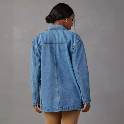 Men's Jacket Light Wash Cotton | Urban Style-4