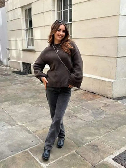 Oversized Knit Sweater | Gilda