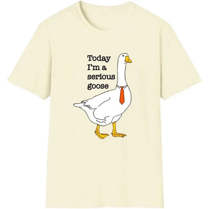 Variant image for Men's T-Shirt White Cotton | Goose Humor-2