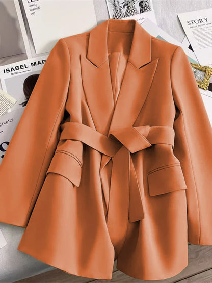 Belted Blazer Jacket | Soleil