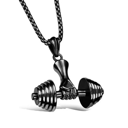 Variant image for Men's Necklace Black Boxing Gloves Pendant Metal Alloy | Urban Style-2