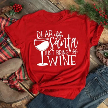 Holiday Wine T-Shirt | Pandora