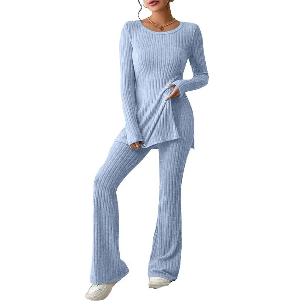 Ribbed Lounge Set for Women | Ava