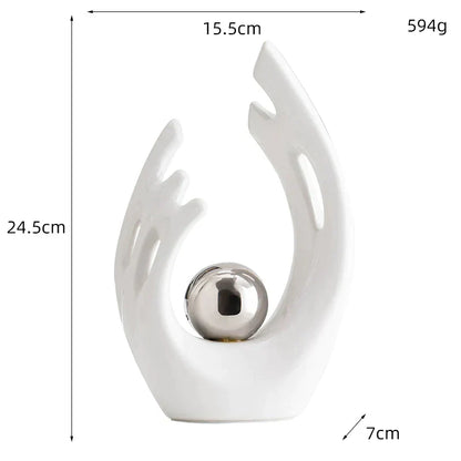 Abstract Sculpture Home Decor Resin | Elegance 4