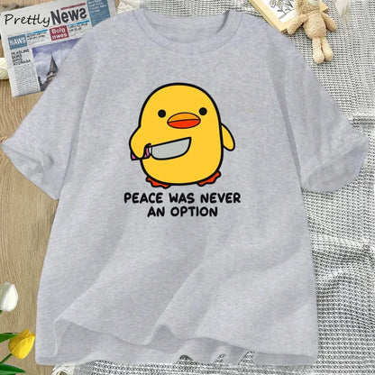 Variant image for Women Graphic Tee Cotton Short Sleeve | Goose Humor-9
