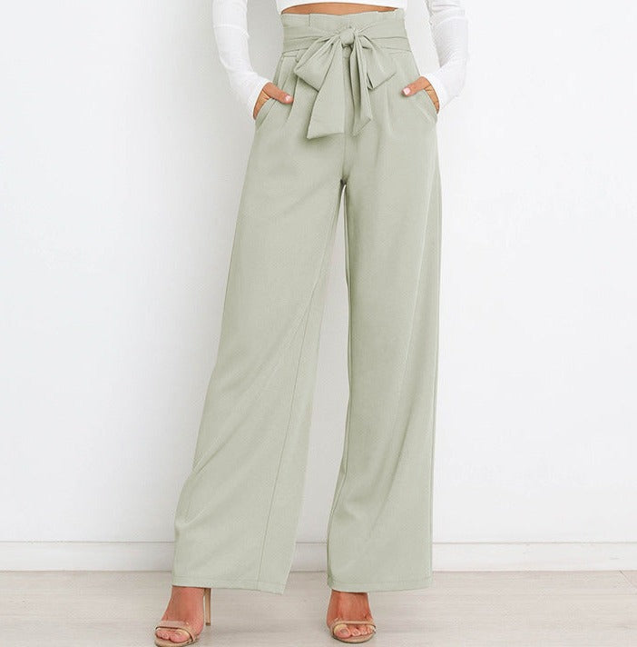 High-Waisted Wide-Leg Pants | Chantal