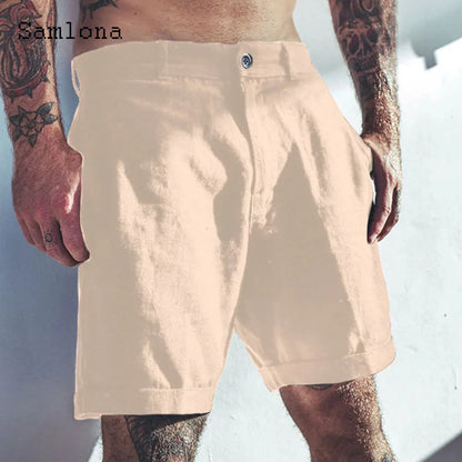 Men's Linen Shorts | Sarlona