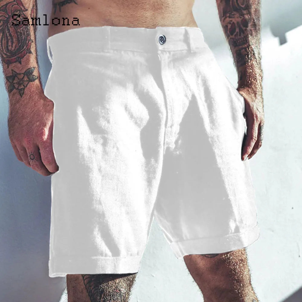 Men's Linen Shorts | Sarlona