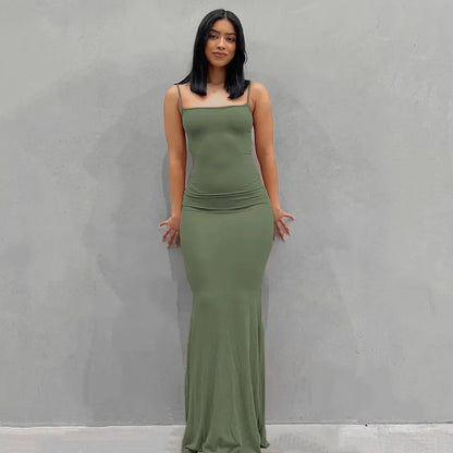 Maxi Dress Slim | Santorini