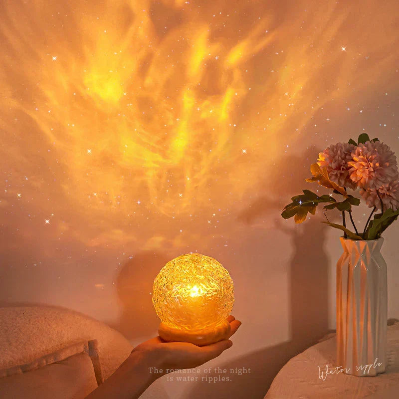 Home Night Light Projector Water Wave Lamp | Serenity-2