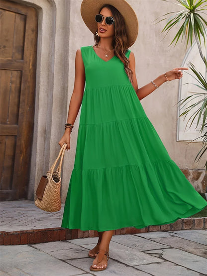 Tiered Maxi Dress | Fernanda