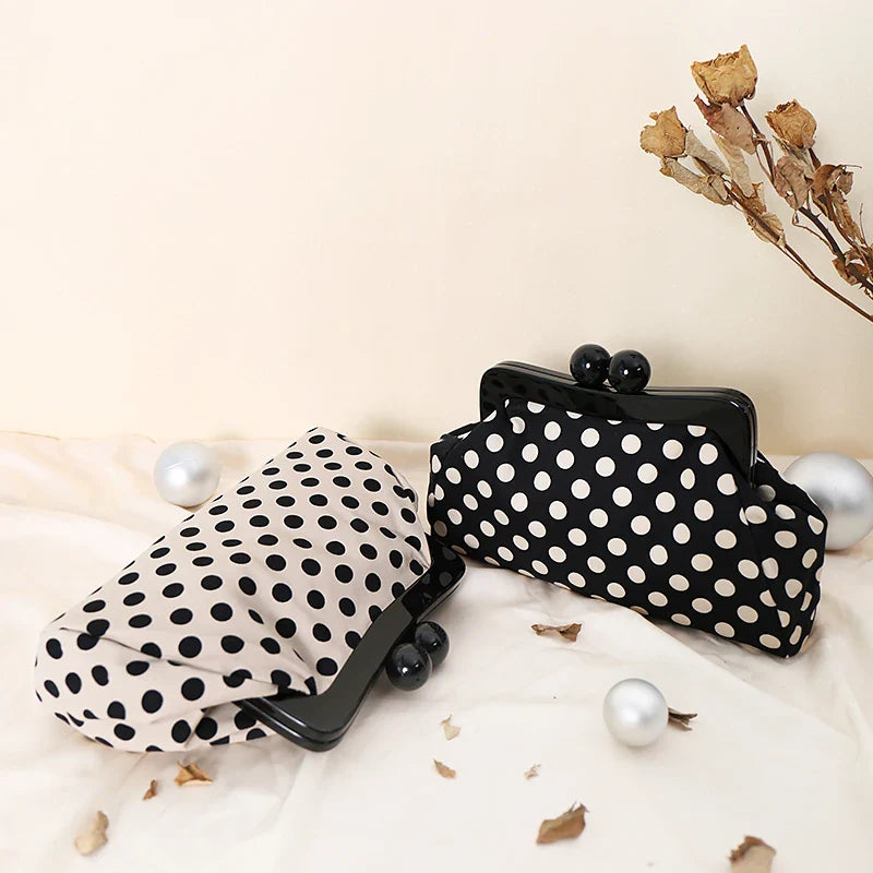 Polka Dot Clutch Purse | Arie