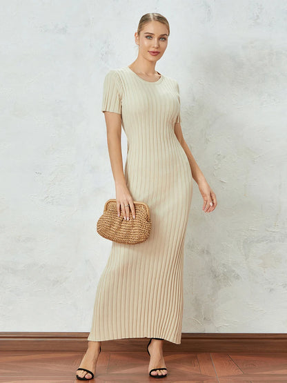 Pleated Maxi Dress | Maya