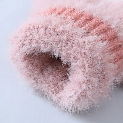 Harriet - Flip Mink Mittens for Women - Soft & Convertible