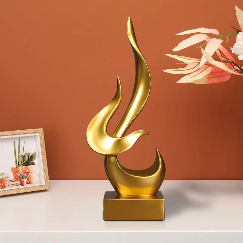 Home Decorative Sculpture Modern Resin | Elegance 6
