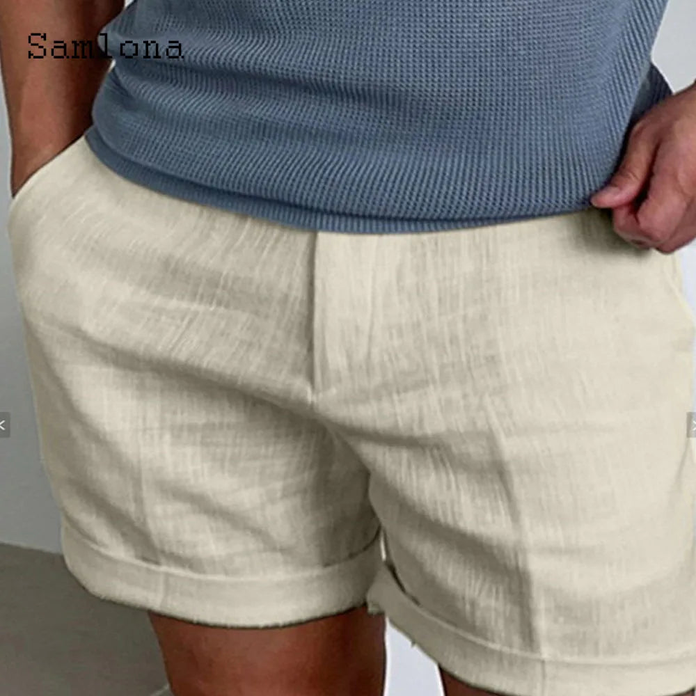 Men's Linen Shorts | Sarlona