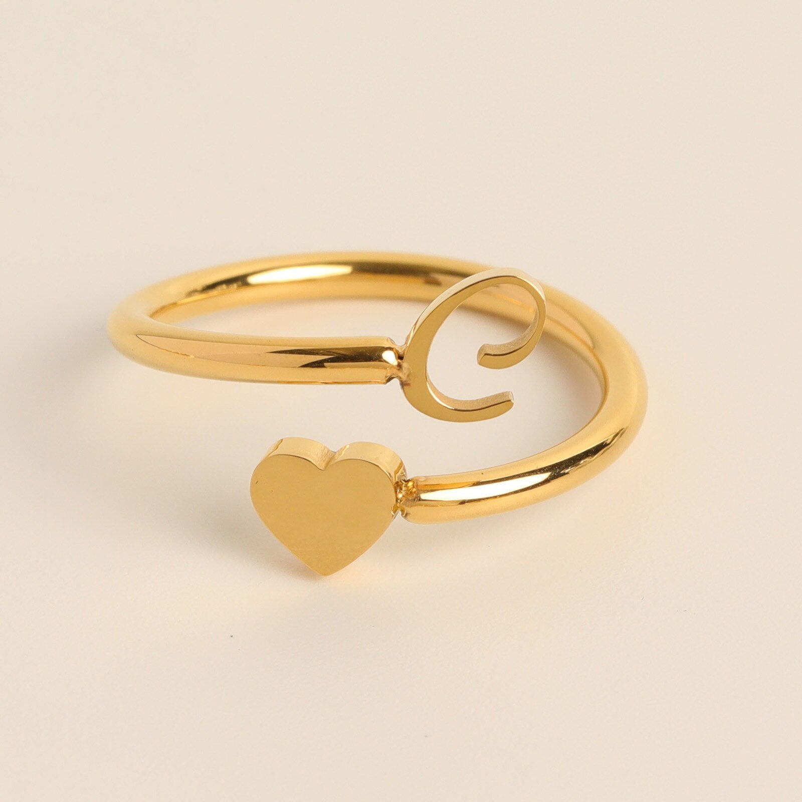 Women Heart Ring Silver | Heartfelt Charm-3
