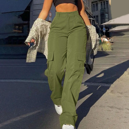 High-Waisted Cargo Pants | Patrice