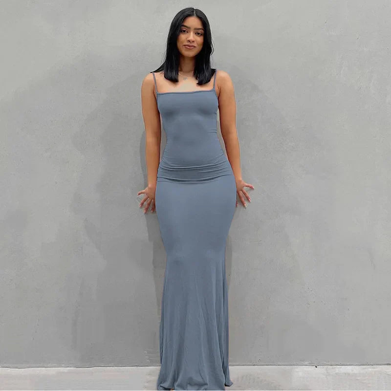 Maxi Dress Slim | Santorini