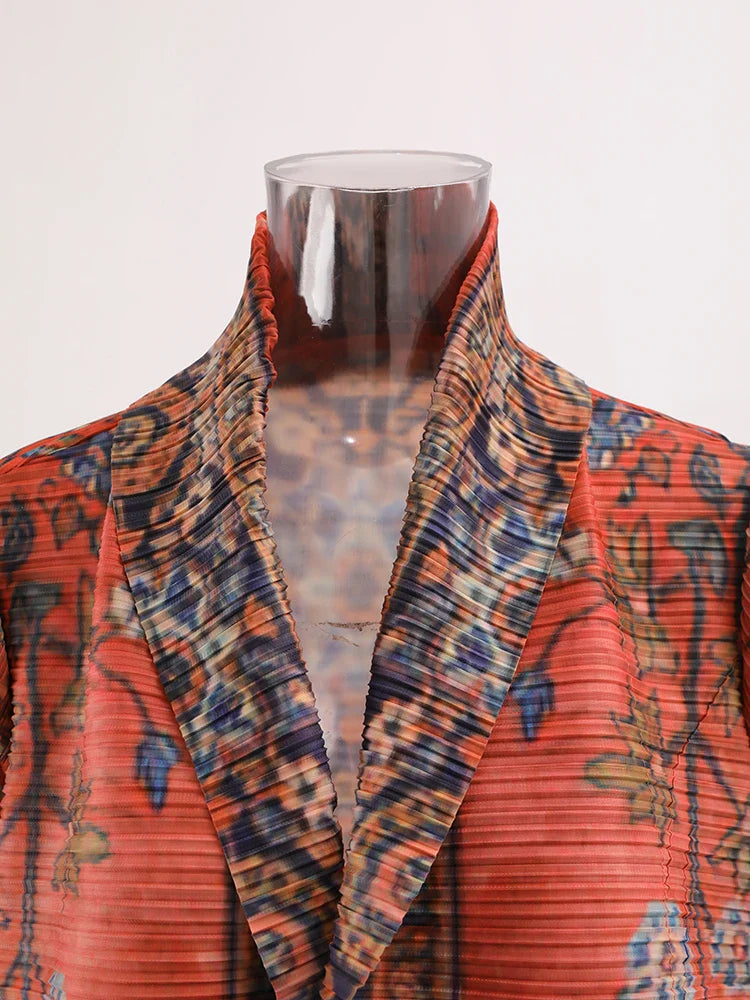Women Floral Pattern Long Kimono Cardigan | Sarah