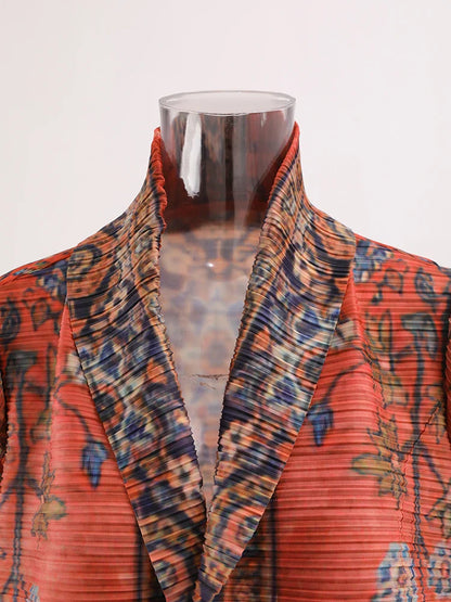 Women Floral Pattern Long Kimono Cardigan | Sarah