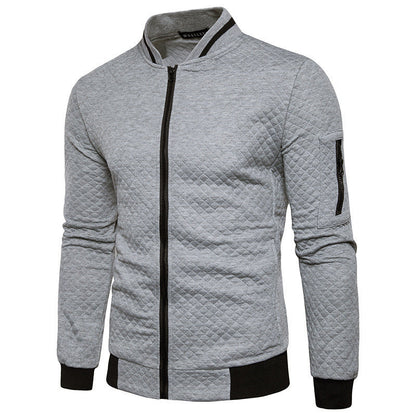 Men Quilted Bomber Jacket | Mason
