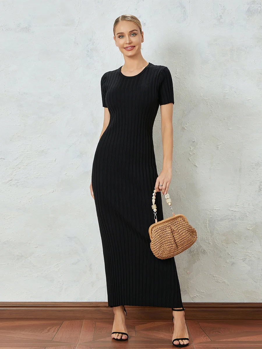 Pleated Maxi Dress | Maya