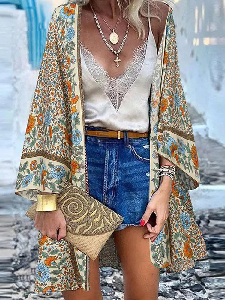 Floral Boho Kimono | Magnolia