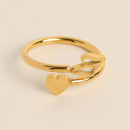 Variant image for Women Heart Ring Silver | Heartfelt Charm-25