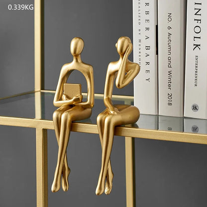 Variant image for Home Decorative Sculpture Premium Resin Nordic Style | Elegance-5
