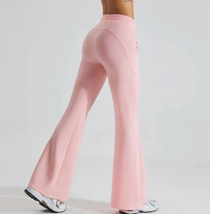 Variant image for Women Flare Pants Black Nylon | Vibe-1