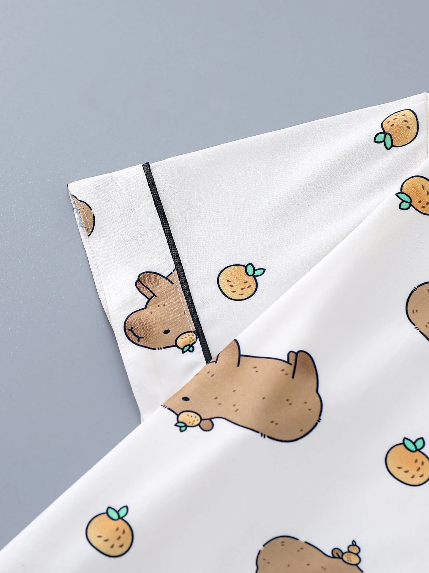 Capybara Print Pajama Set | Izetta